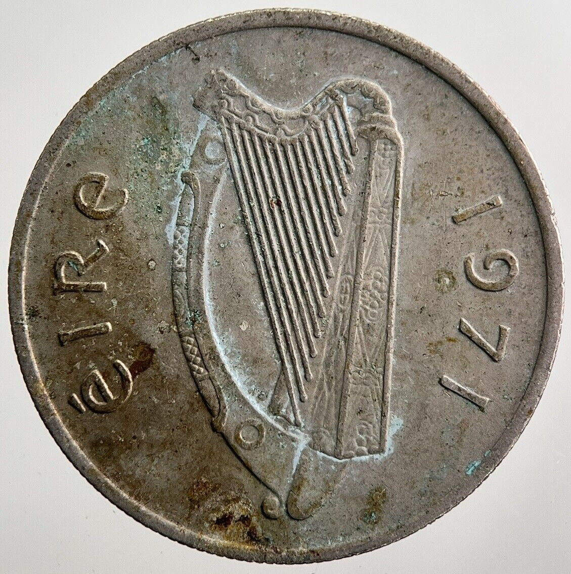 1971 Irish Bull 5p 5 Five - Pence Coin | Very High Grade | a7963