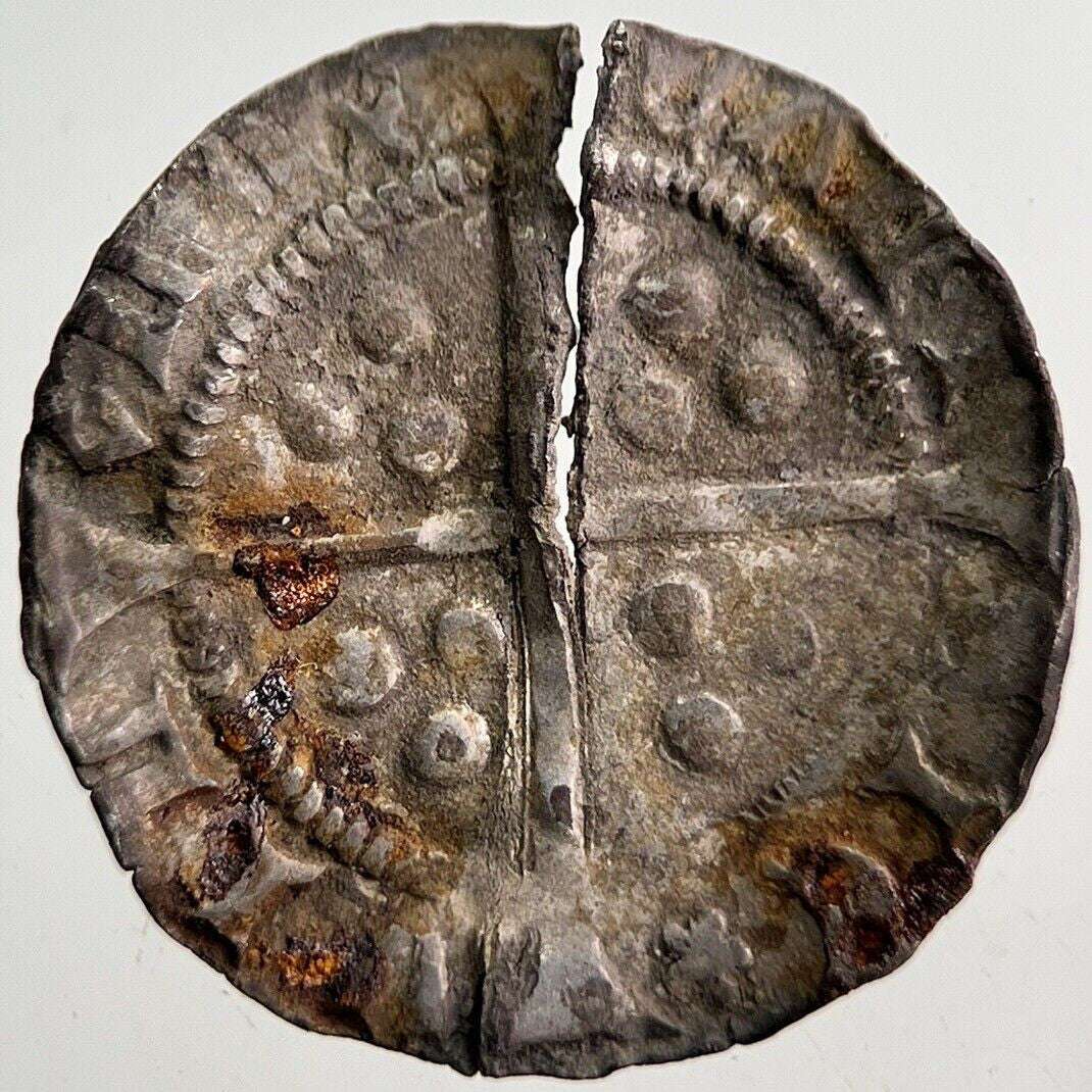 1279 - 1307 Edward I 1st Penny Silver Hammered Coin | Collectable Grade | a6094