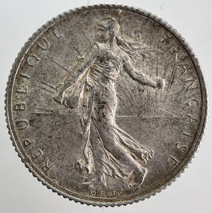 1918 France 1 Franc Silver Coin | Fine Collectable Grade