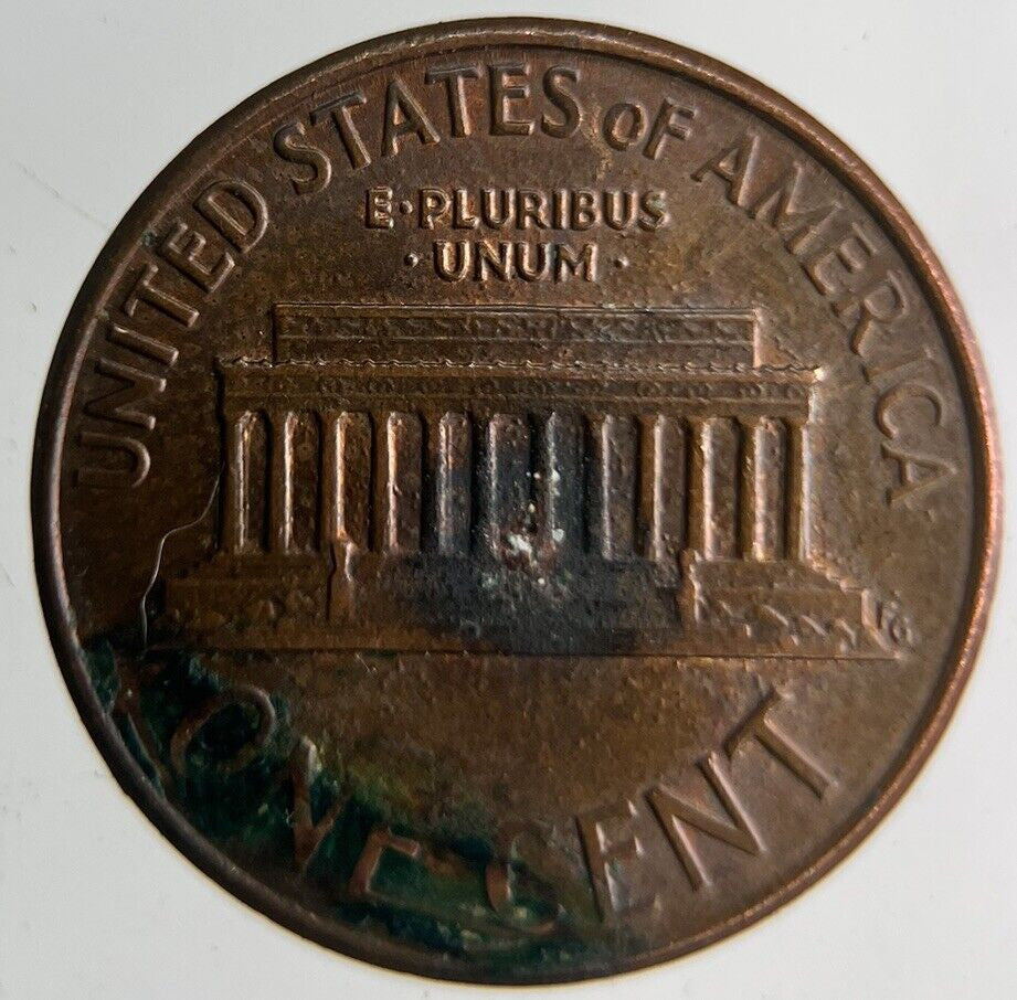 1990 - D US USA One Cent Coin | Fine Collectable Grade