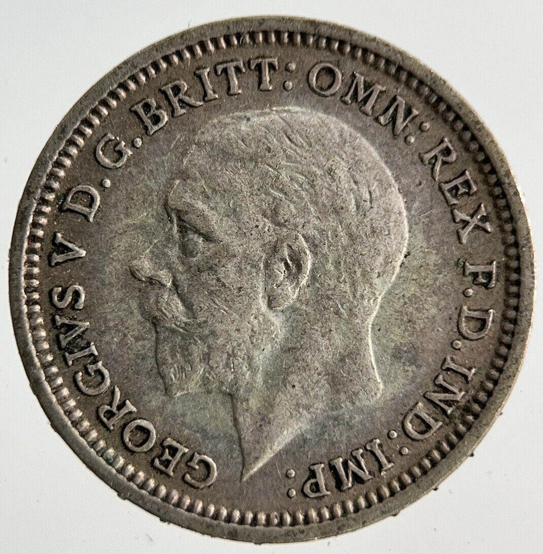 1934 George V Threepence Silver Coin | Fine Collectable Grade