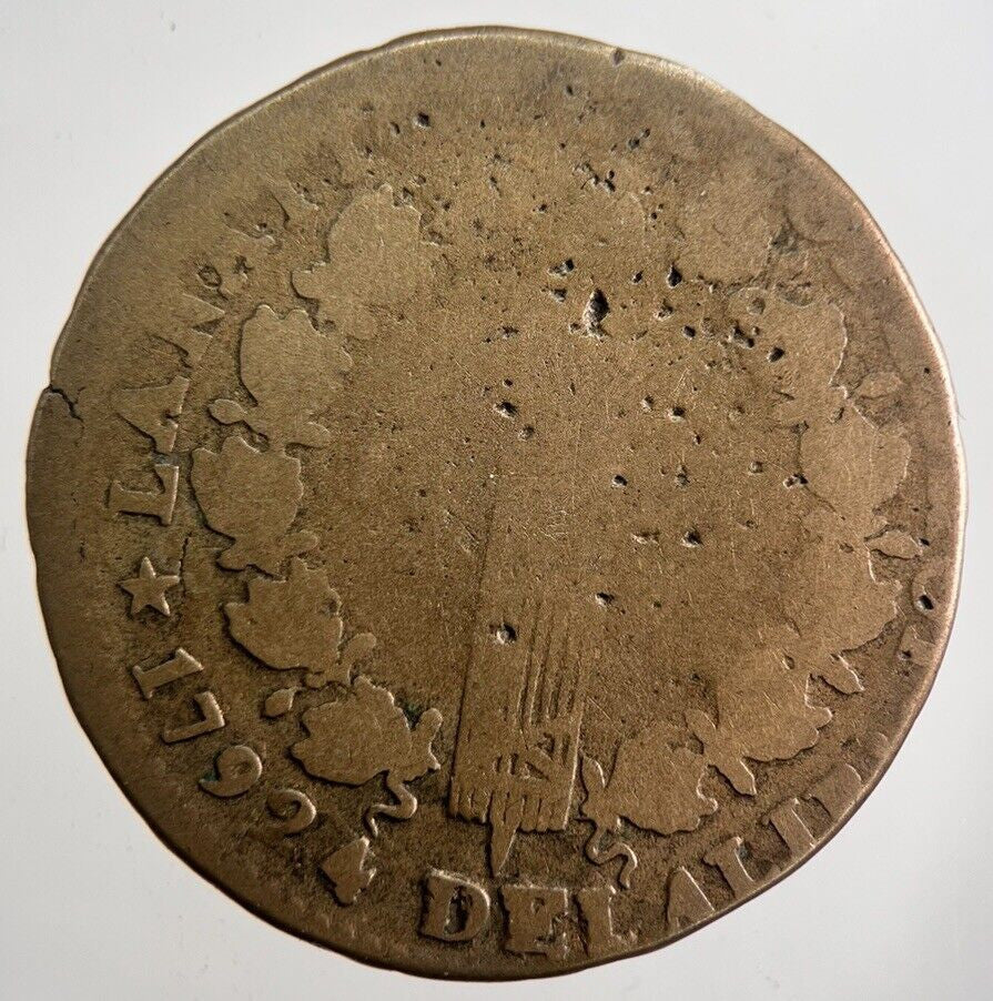1774 - 1792 France 1 One Sol Coin Louis XVI | Collectable Grade