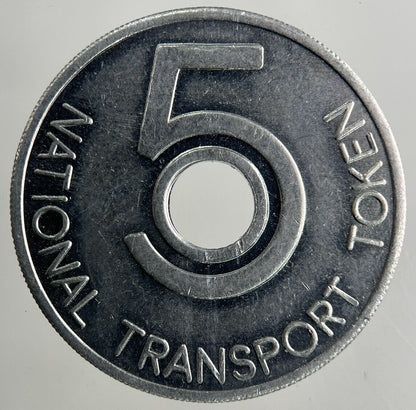 5 National Transport Token Coin | Collectable Grade