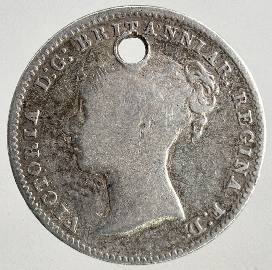 1865 Victoria Threepence Silver Coin | Collectable Grade