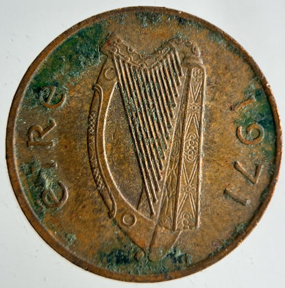 1971 Irish 1p One - Penny Coin | Fine Collectable Grade