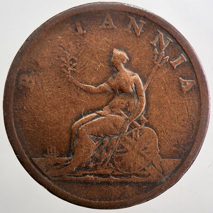 1807 George 3rd III Half-Penny Coin | Collectable Grade | a6062