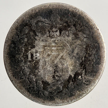 British Victoria Threepence Silver Coin | Fair Grade