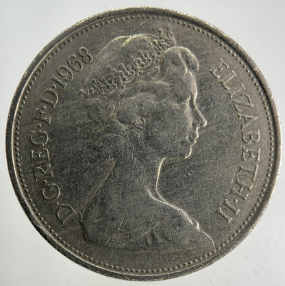 1968 Elizabeth II 2nd 10p Ten - Pence Coin | Fine Collectable Grade