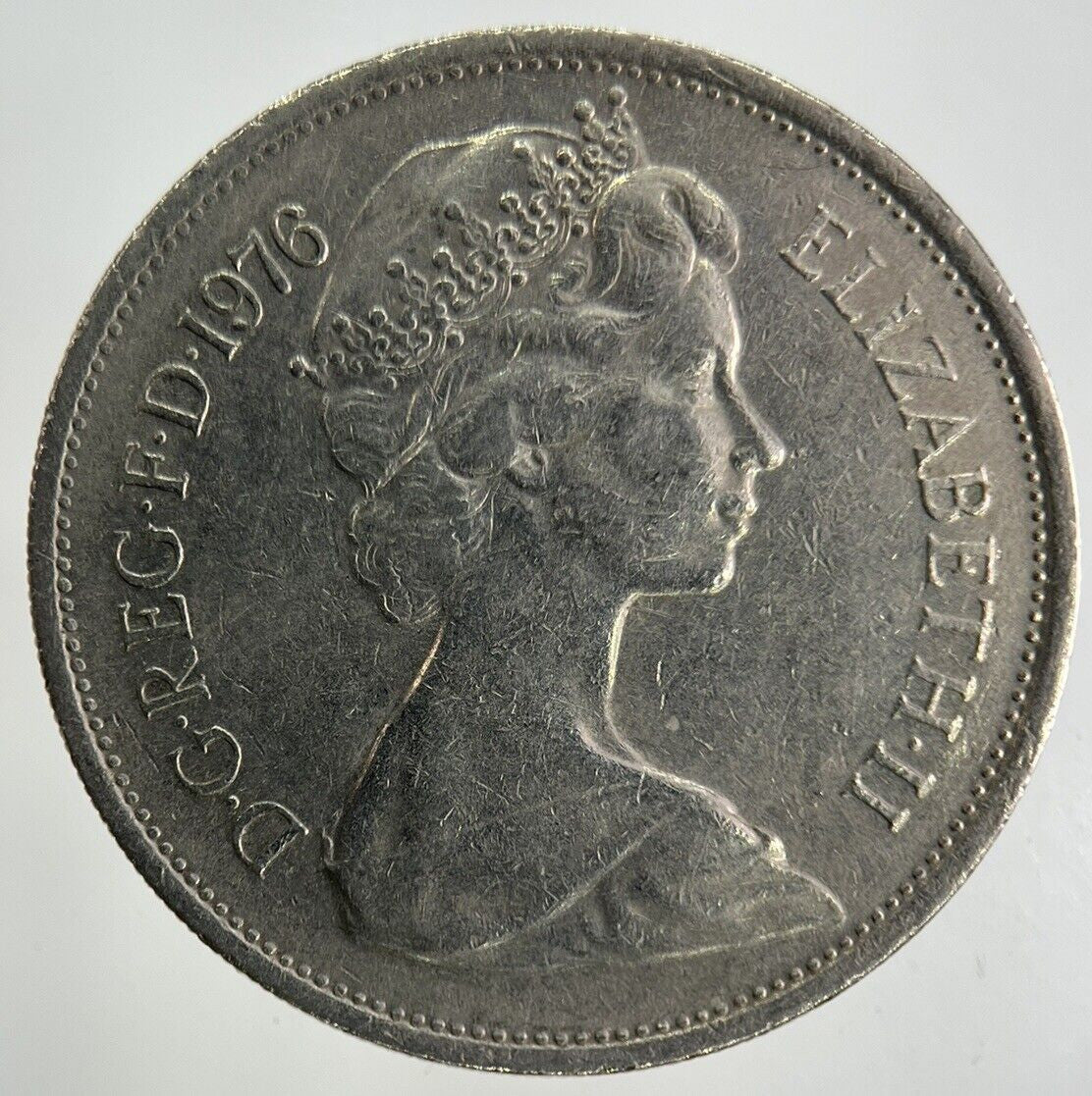 1976 Elizabeth II 2nd 10p Ten - Pence Coin | Fine Collectable Grade