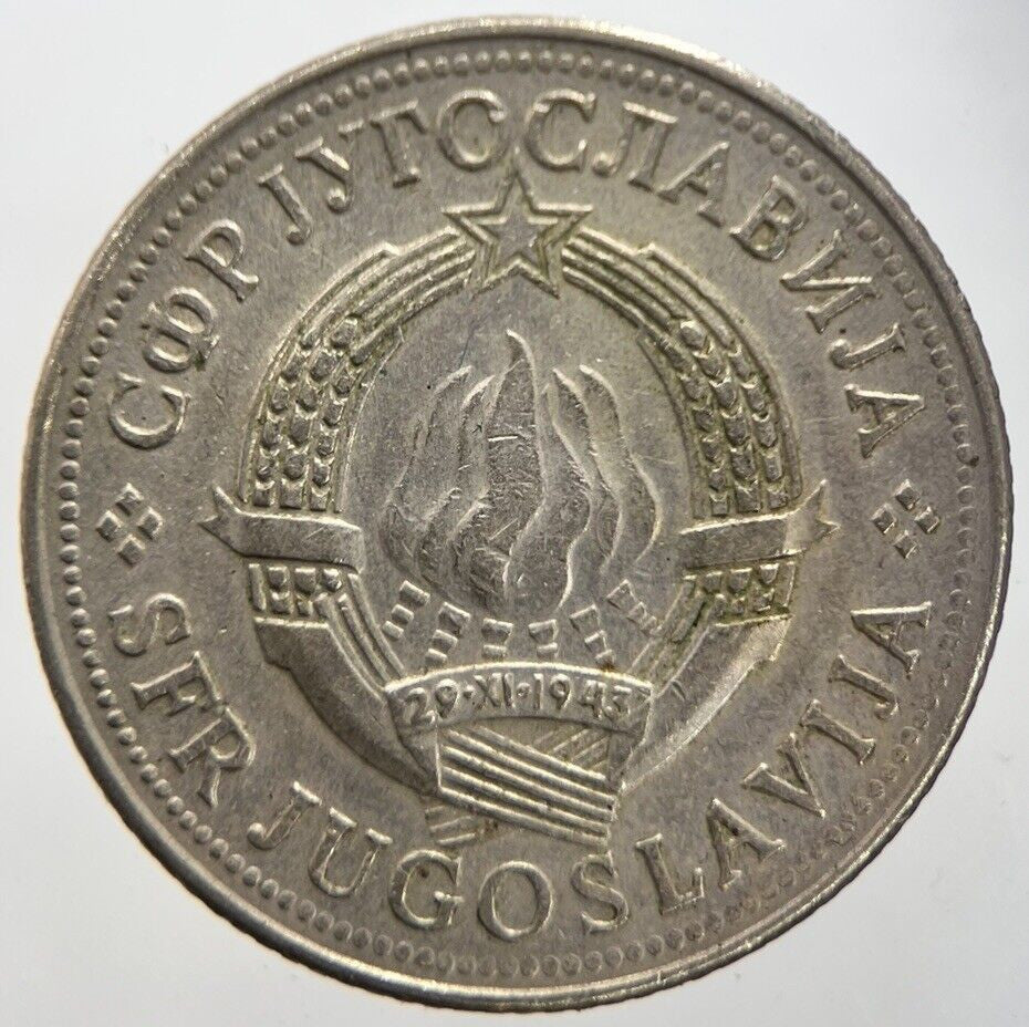 1980 Yugoslavia 10 Dinara Coin | Fine Collectable Grade | a7332