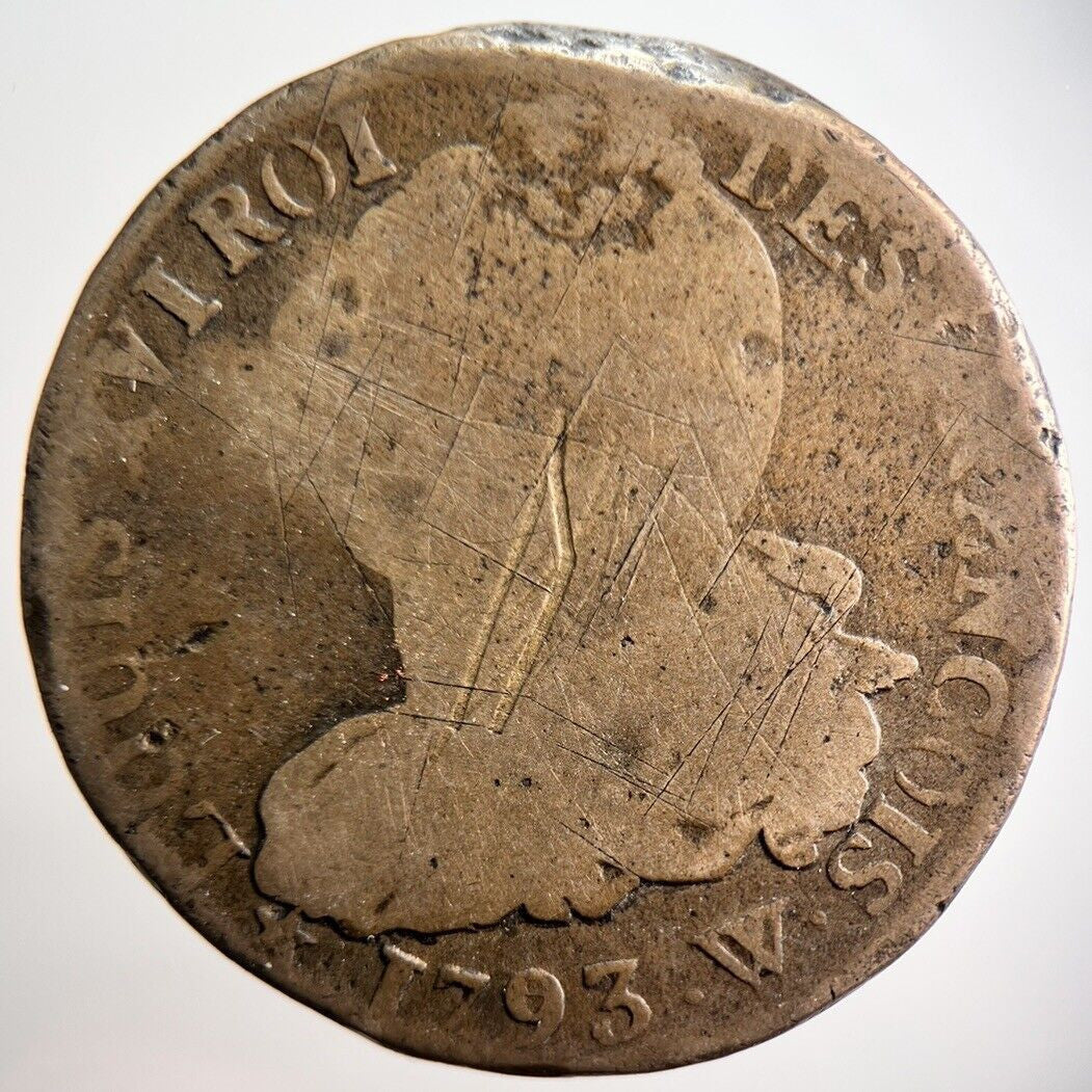 1793 Louis XVI France 2 Sols Coin | Collectable Grade | a3594