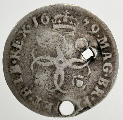 1679 Charles II 2nd Maundy Four - Pence Silver Coin | Collectable Grade