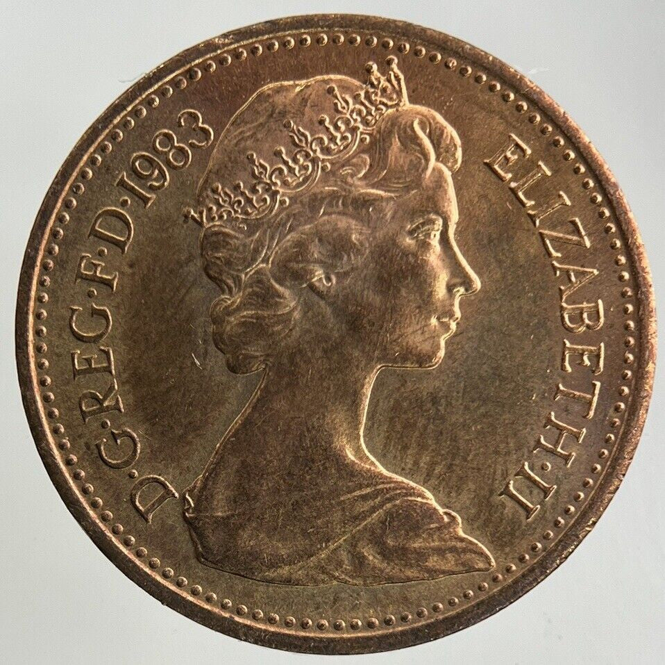 1983 Elizabeth II 2nd 1p One - Pence Coin | Very High Grade