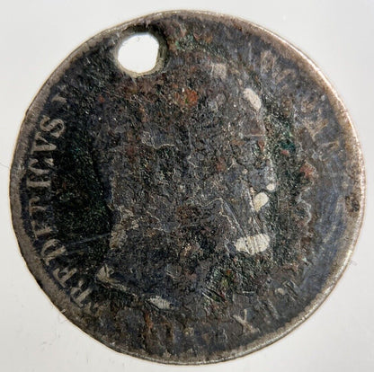 Denmark 16 Skilling Silver Coin | Collectable Grade