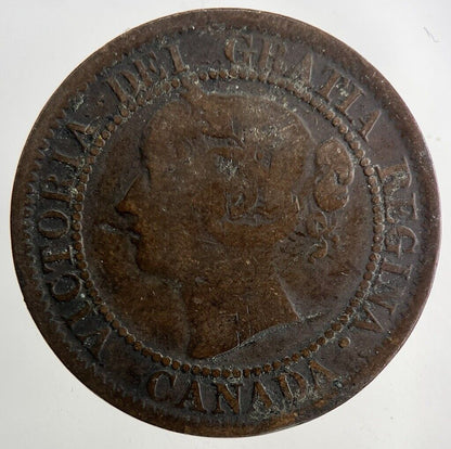 1859 Canada One Cent Coin | Fine Collectable Grade
