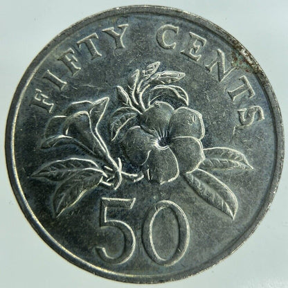2010 Singapore 50 Cents Coin | Fine Collectable Grade
