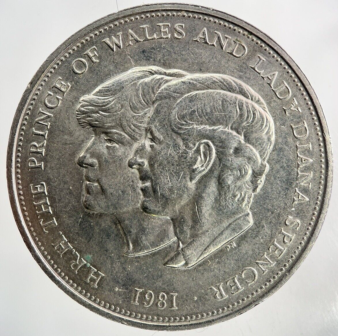 1981 Charles & Diana Wedding Crown Coin | Fine Collectable Grade