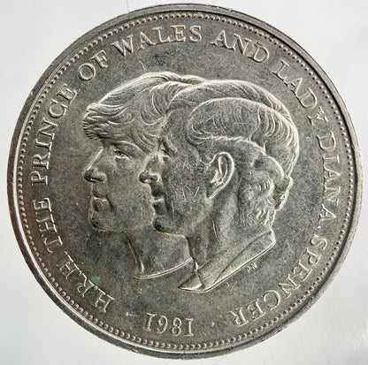 1981 Charles & Diana Wedding Crown Coin | Fine Collectable Grade