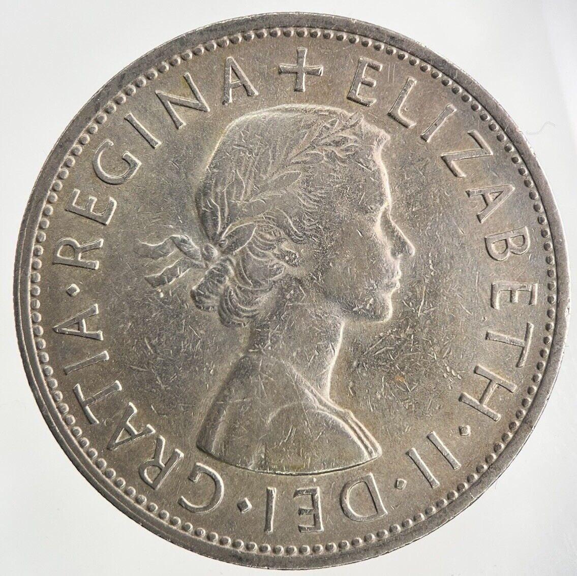 1961 Elizabeth II 2nd Half - Crown Coin | Fine Collectable Grade