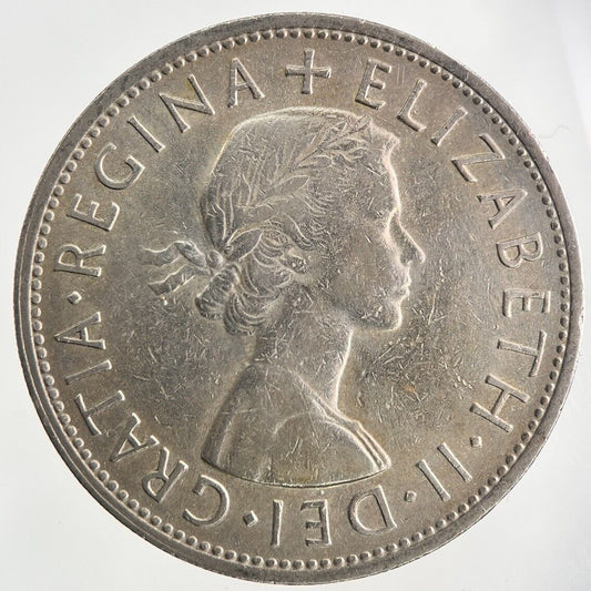 1961 Elizabeth II 2nd Half - Crown Coin | Fine Collectable Grade