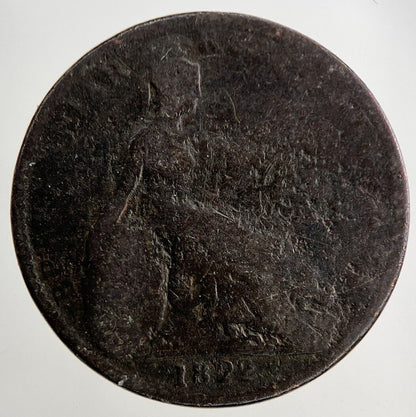 1822 George IV Farthing Coin | Fair Grade