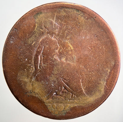 British George IV Penny Coin | Fair Grade | a3787