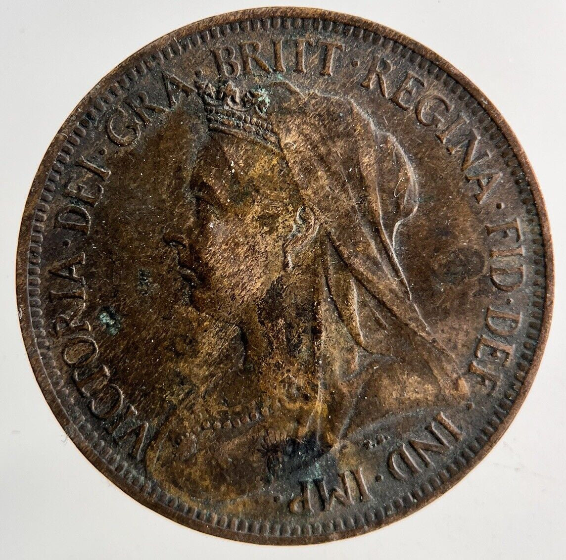 1901 Victoria Half - Penny Coin | Very High Grade