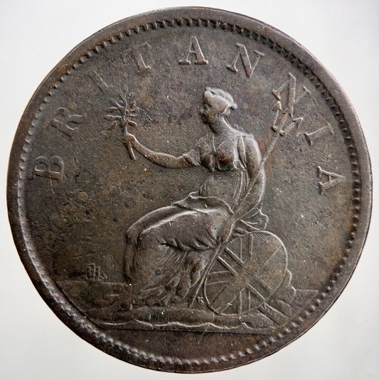 1806 George III 3rd Penny | British Copper Coin | Very High Grade | a333