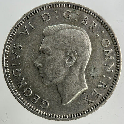1946 George VI Shilling Silver Coin | Fine Collectable Grade
