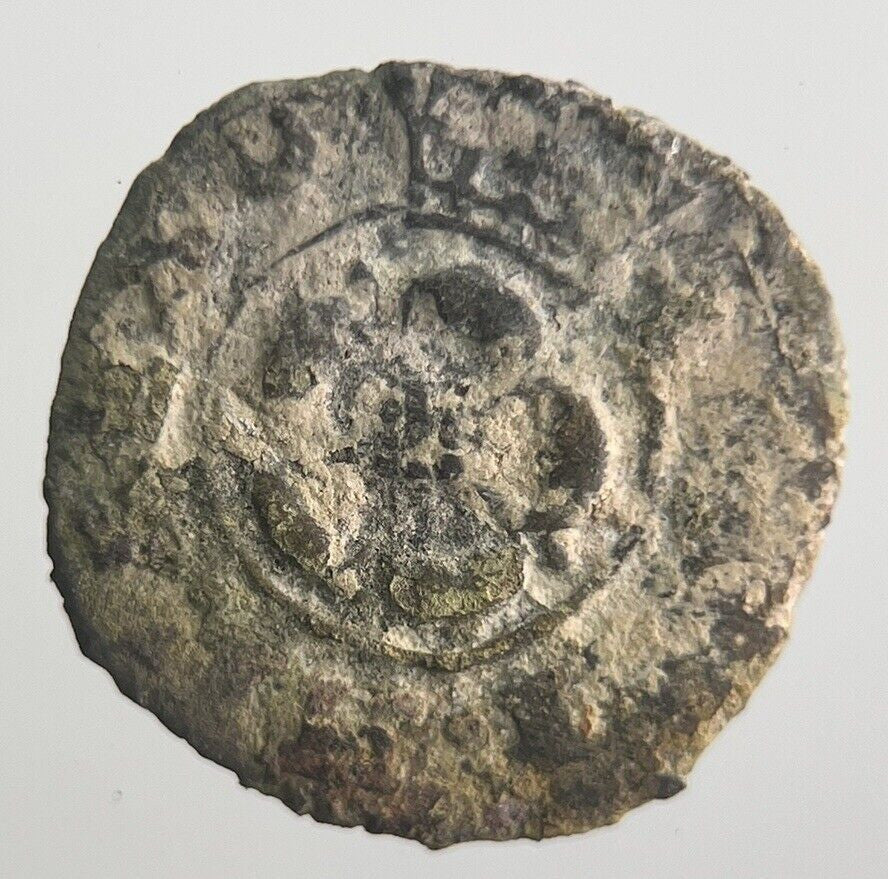1625 - 1634 Charles I Irish Hammered Farthing Coin | Collectable Grade | a4203