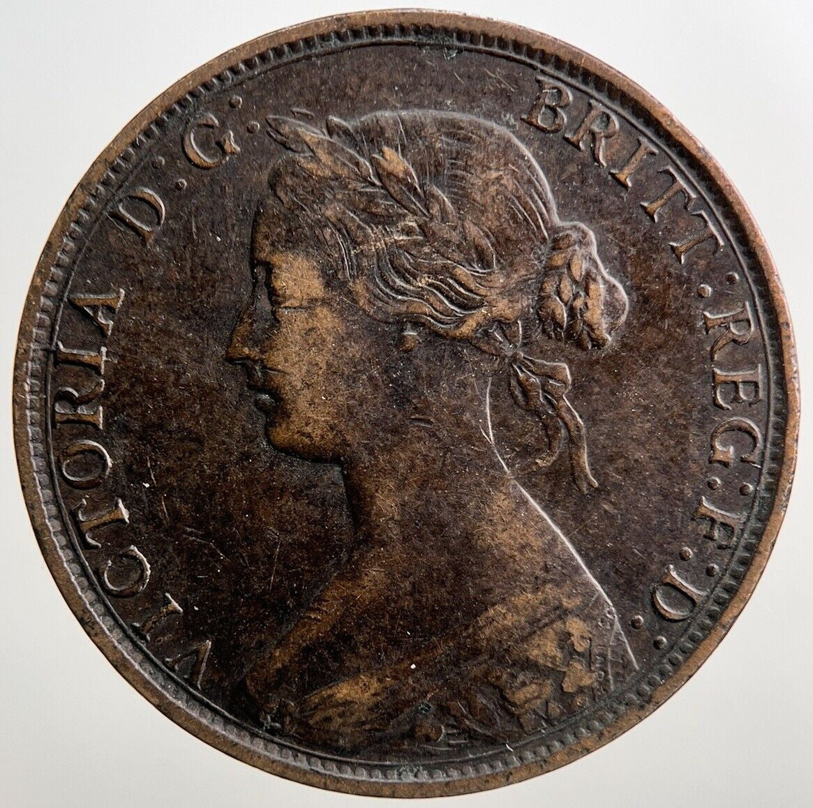 1864 Canada Nova Scotia One Cent Coin | Fine Collectable Grade
