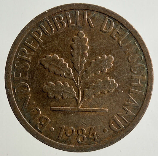 1984 Germany 1 Pfennig Coin | Fine Collectable Grade