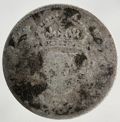 British Victoria Threepence Silver Coin | Fair Grade