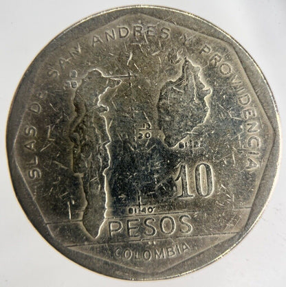 1982 Colombia 10 Pesos Coin | Collectable Grade