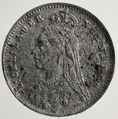 Old Queen Victoria Toy Money Coin | Fine Collectable Grade