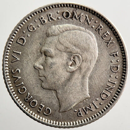 1942 - D Australia Sixpence Silver Coin | Very High Grade | a3491
