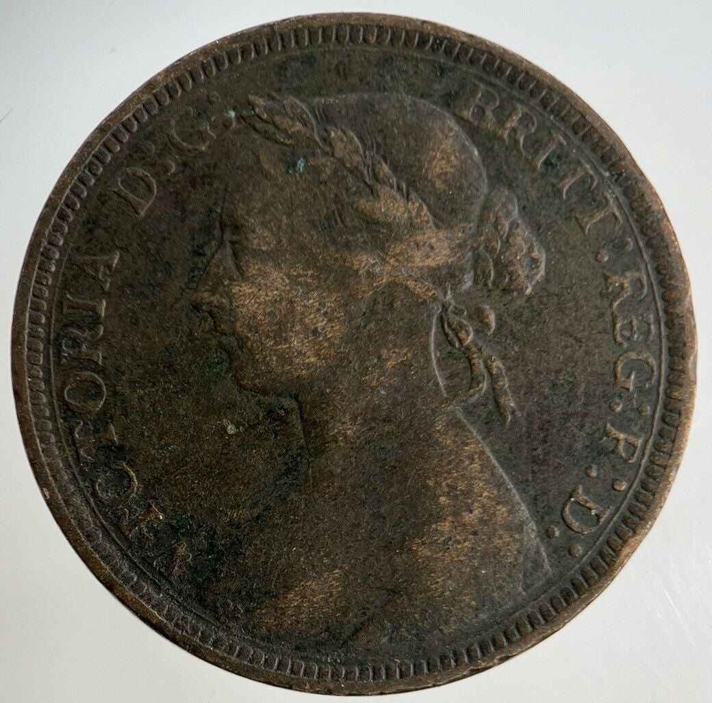 1888 Victoria Half - Penny Coin | Fine Collectable Grade