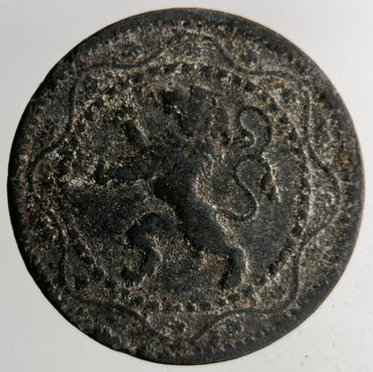 1916 Belgium 5 Centimes Coin | Collectable Grade