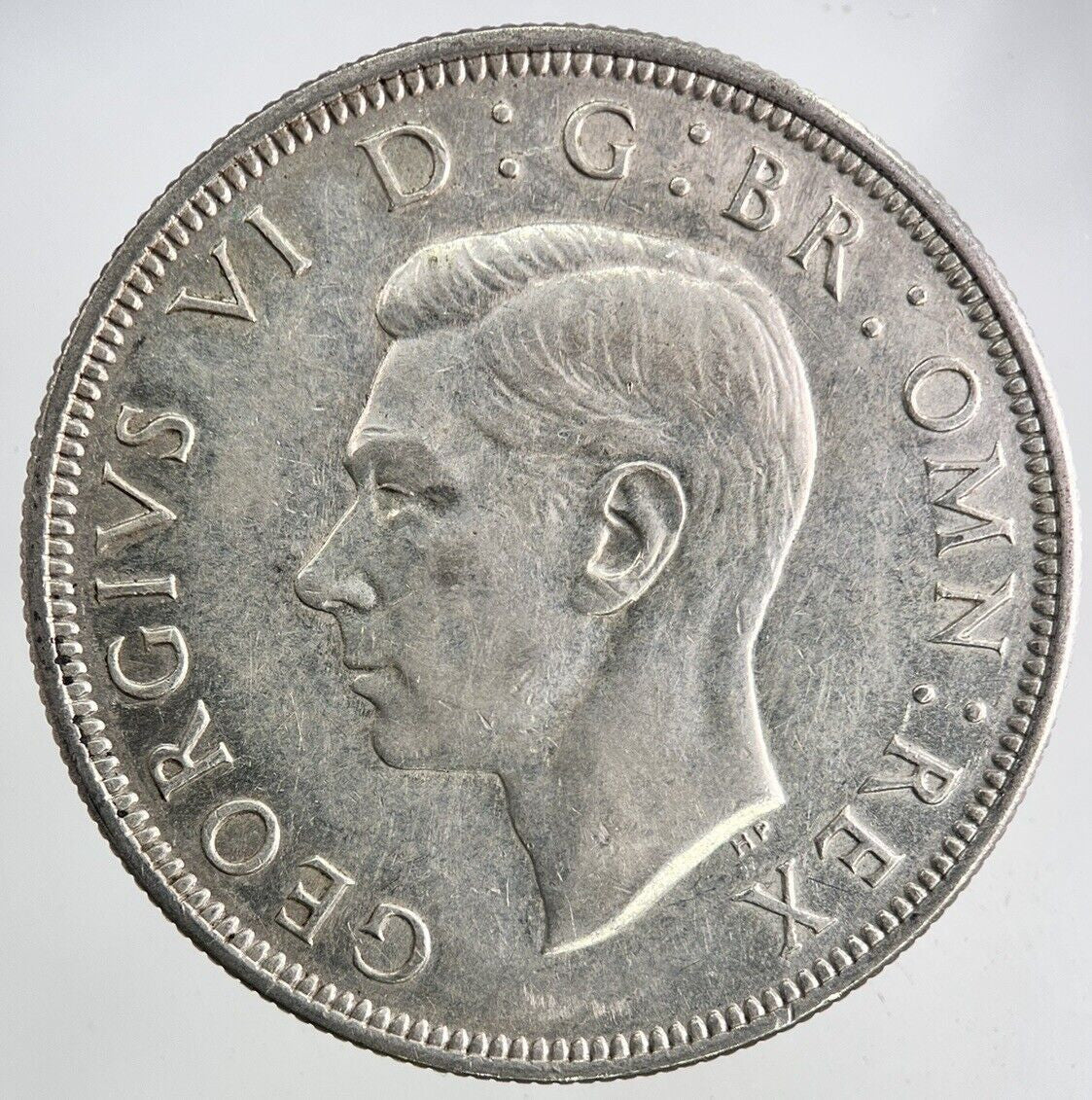 1944 George VI Half-Crown Silver Coin | Very High Grade
