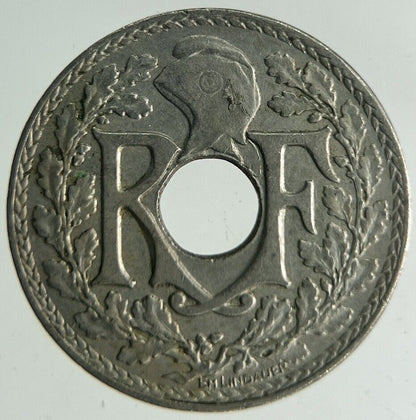 1936 France 5 Centimes Coin | Fine Collectable Grade