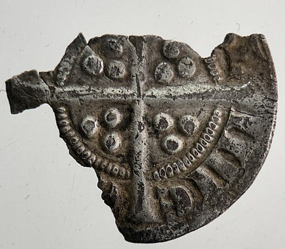 Medieval Edward I 1st Irish Penny Hammered Silver Coin | Collectable Grade