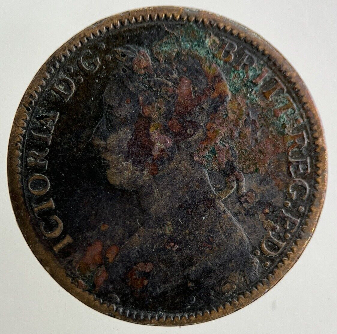 1881 - H Victoria Farthing Coin | Collectable Grade