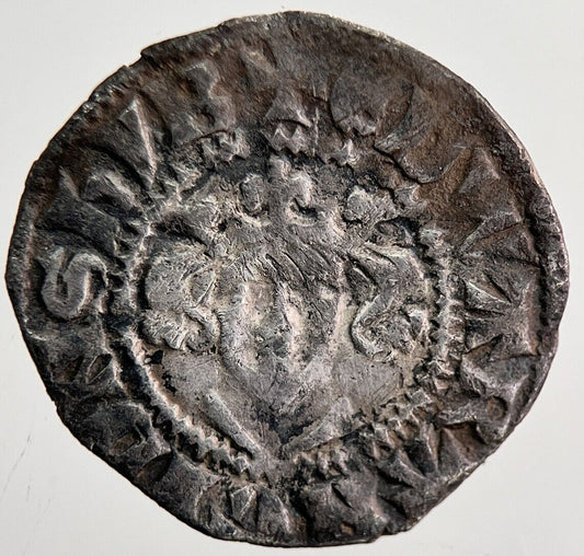 1279 - 1307 Edward I 1st Medieval Hammered Silver Penny Coin | a6087