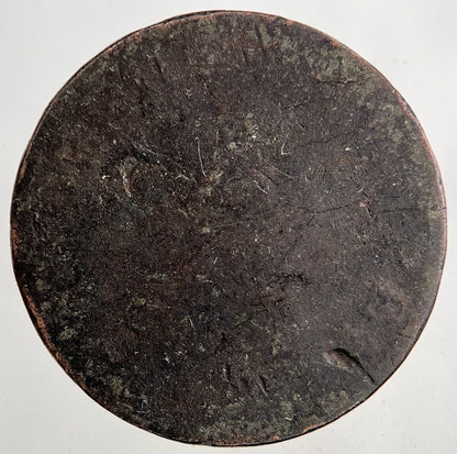 Irish Half - Penny Coin | Worn Grade