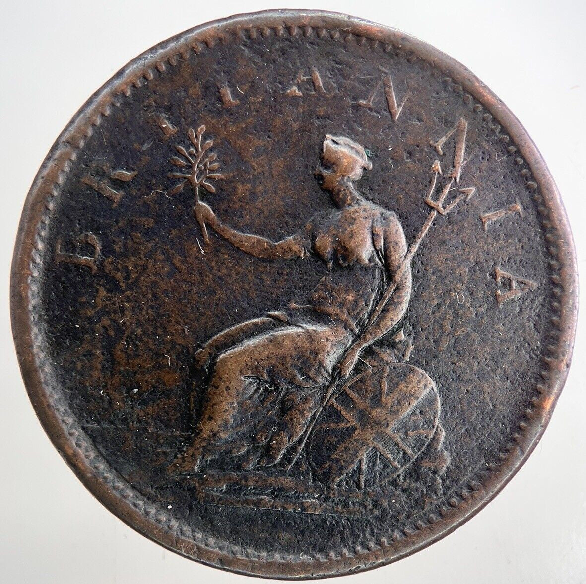 1806 George III 3rd One Penny Coin | Fine Collectable Grade | a9352