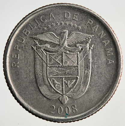 2008 Panama Un Decimo 1/10 Balboa Coin | Fine Collectable Grade