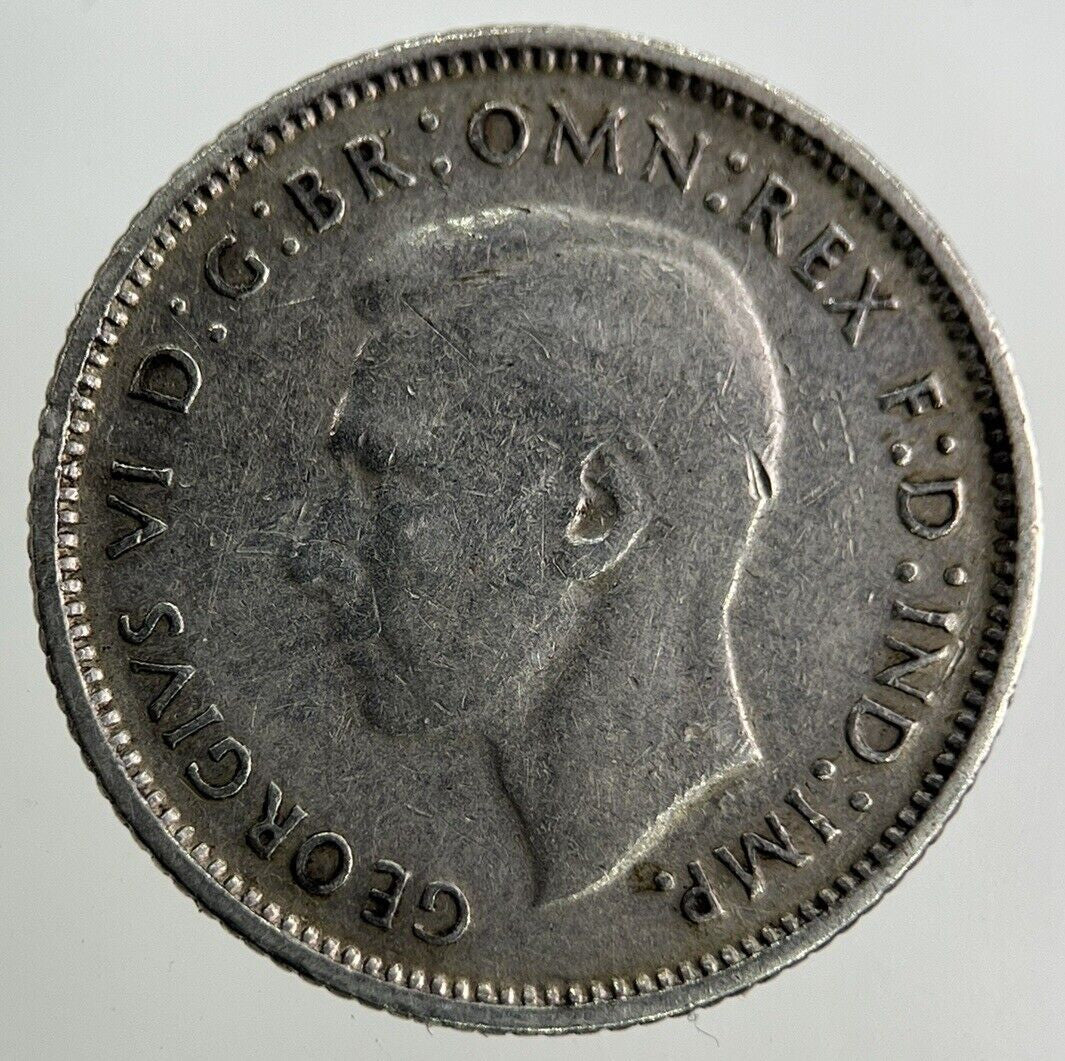 1940 Australia Sixpence Silver Coin | Fine Collectable Grade
