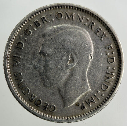 1940 Australia Sixpence Silver Coin | Fine Collectable Grade