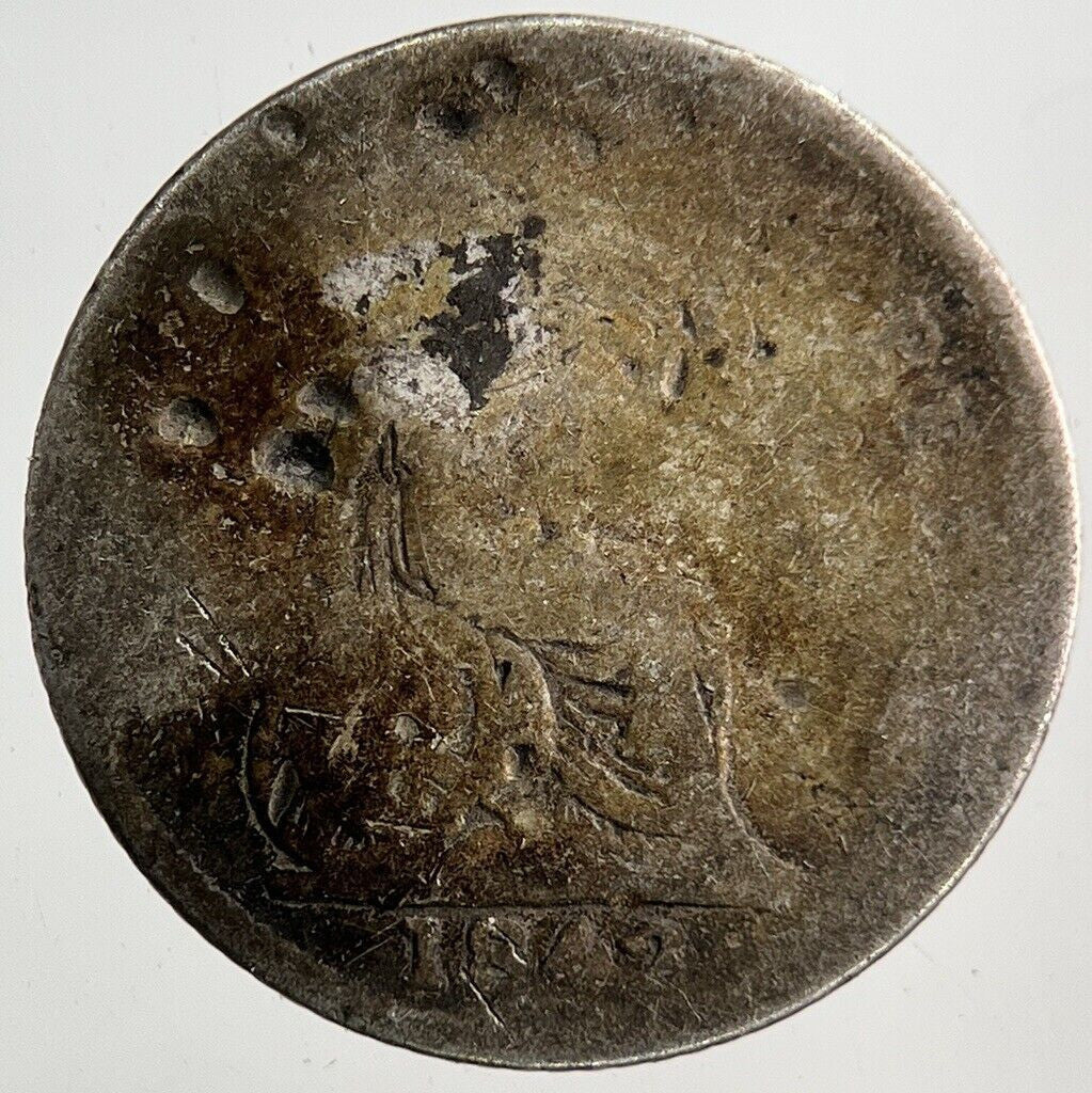 1842 Victoria Four-Pence Groat Silver Coin | Collectable Grade