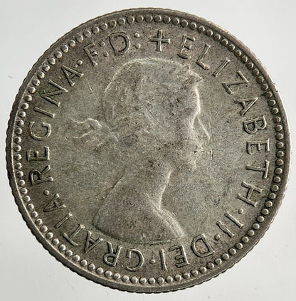 1959 Australia Sixpence Silver Coin | Fine Collectable Grade